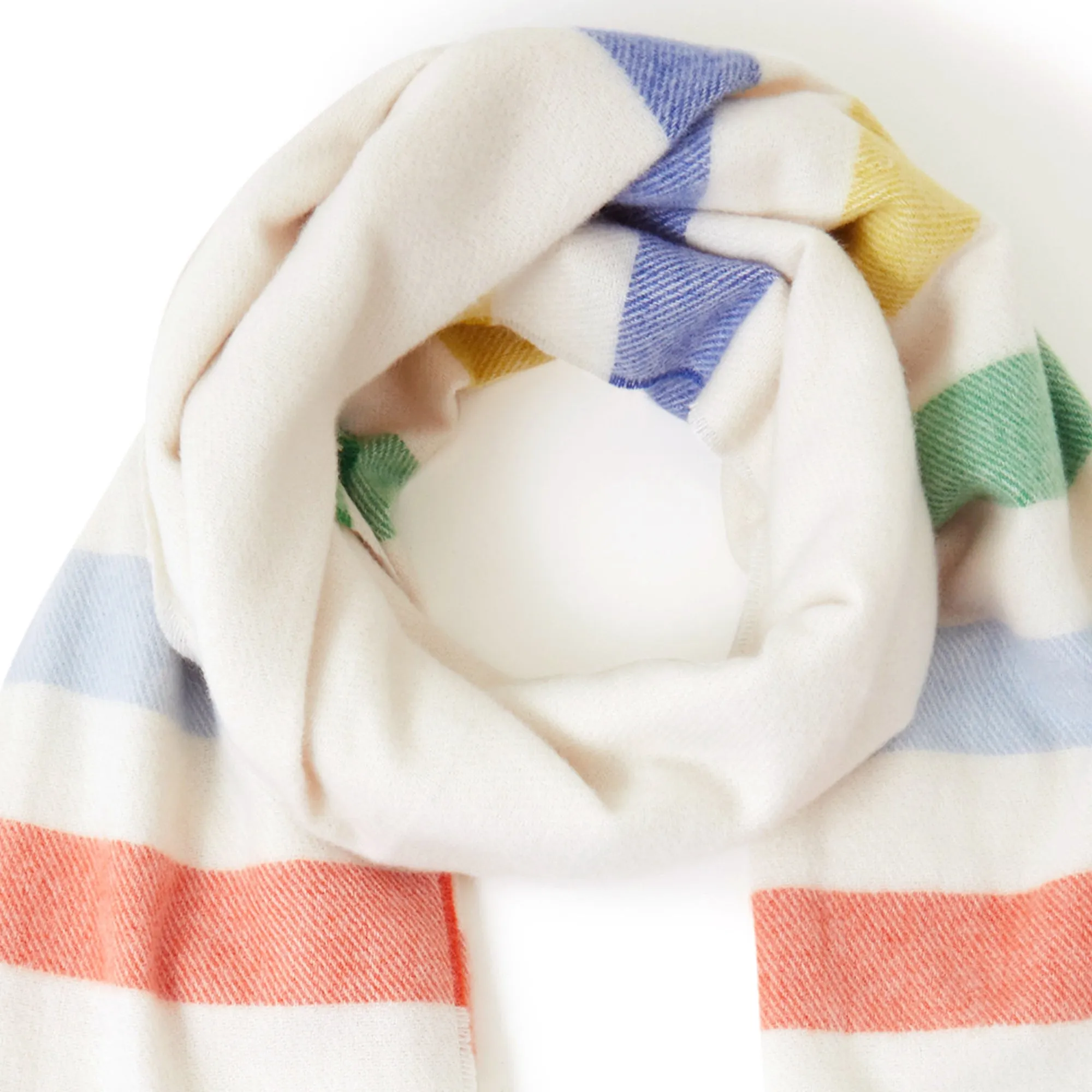 Accessorize London Women's Multi  Lillian Rainbow Blanket Scarf