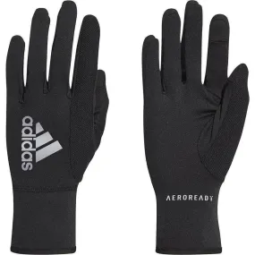 adidas AeroReady Warm Running Gloves - Black