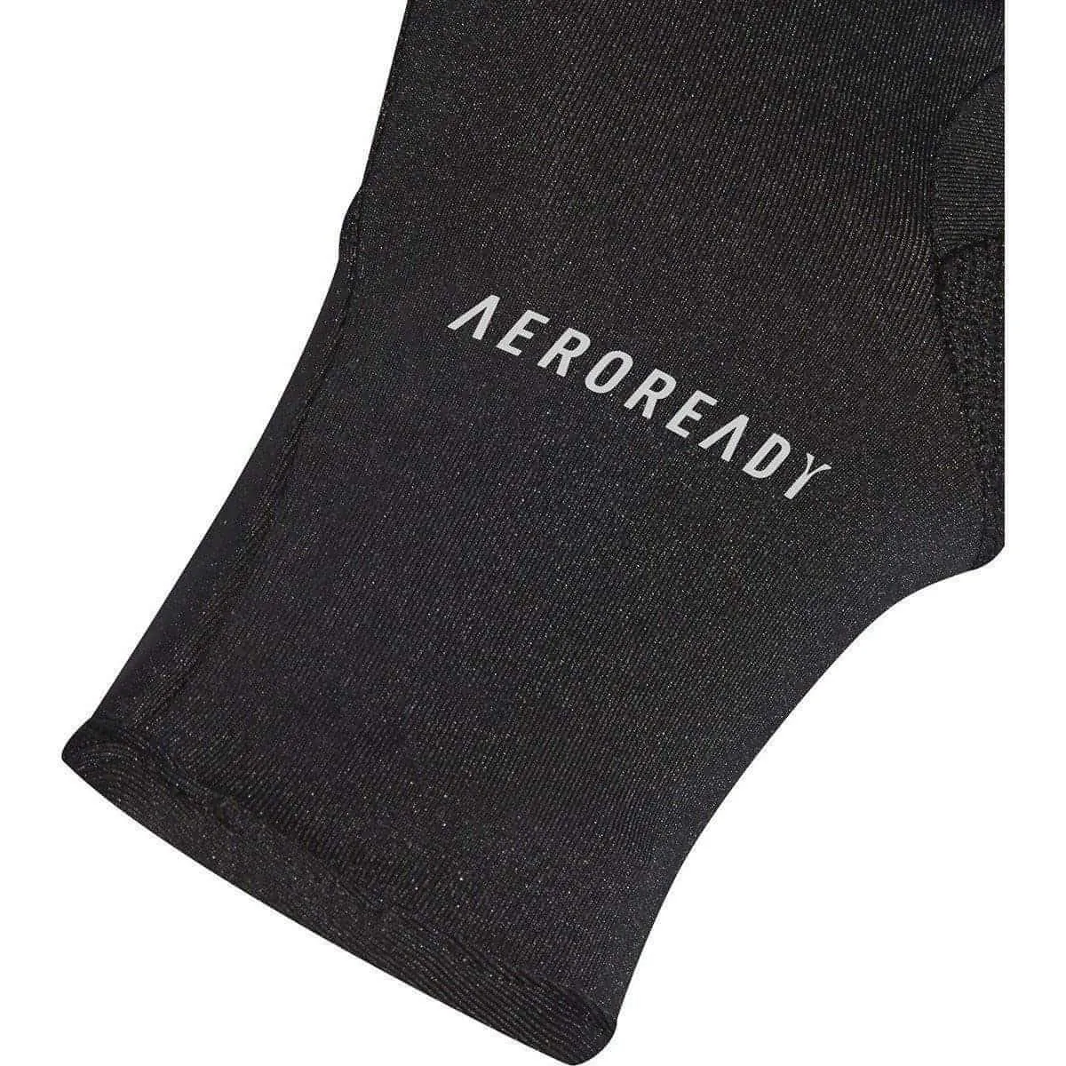 adidas AeroReady Warm Running Gloves - Black