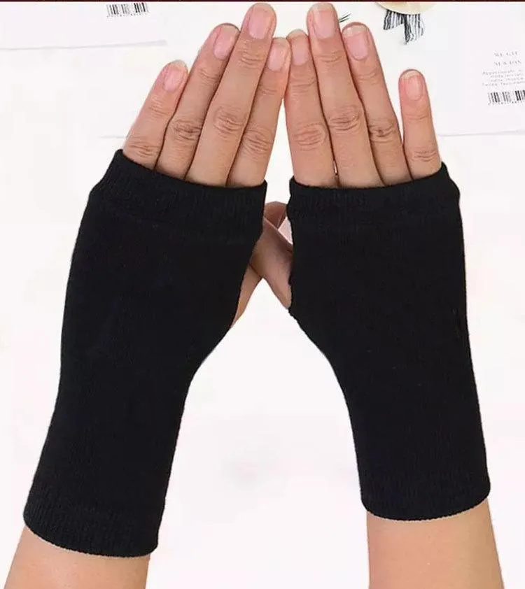 Anime Glove Short Style Kakashi Cosplay Darkly Ninja Mitten Oversleeve Man Women Fashion Sun Block Warm Cuff