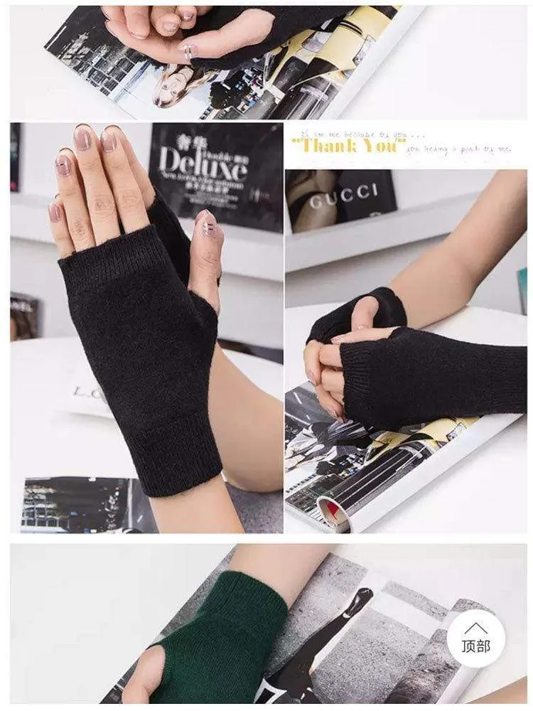 Anime Glove Short Style Kakashi Cosplay Darkly Ninja Mitten Oversleeve Man Women Fashion Sun Block Warm Cuff