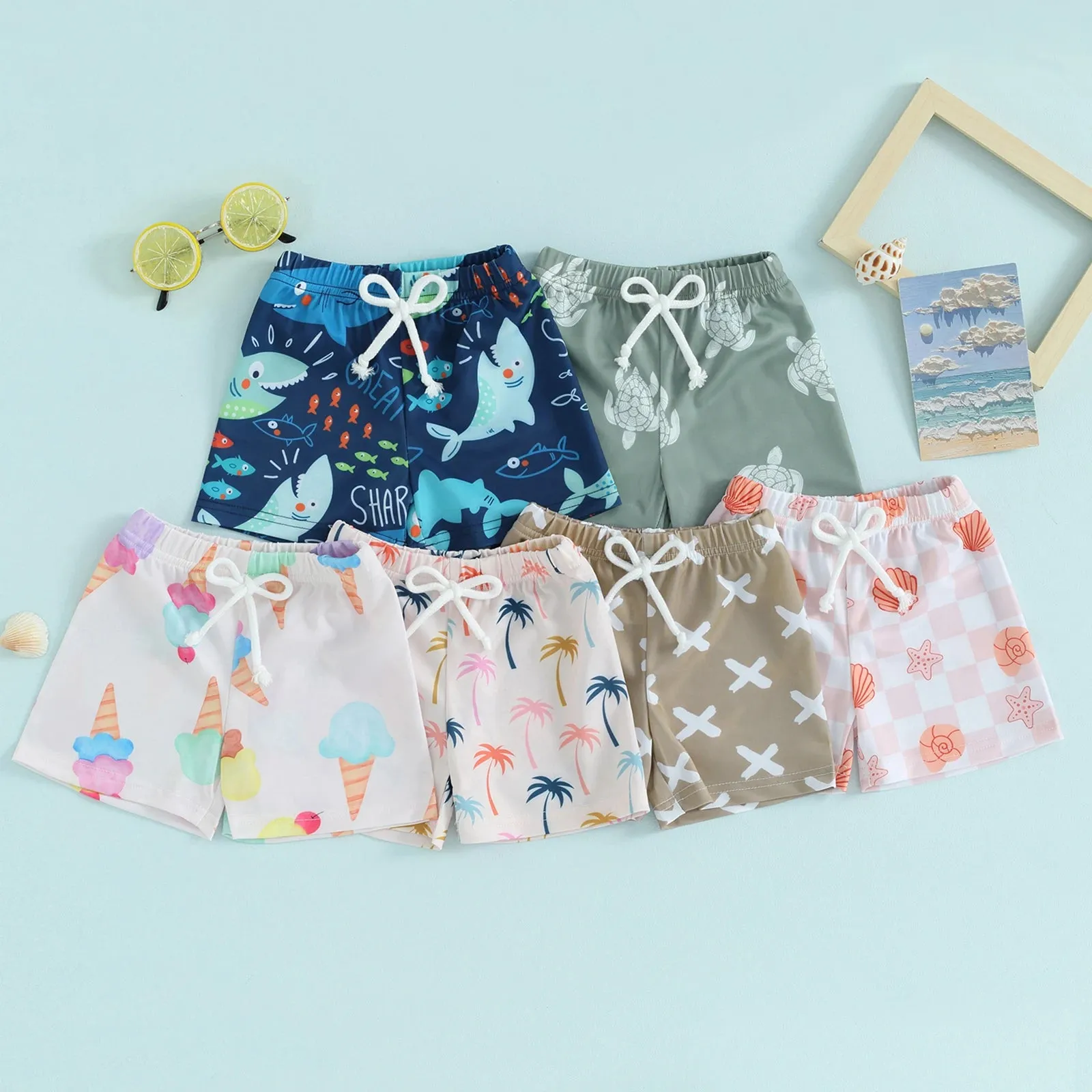 BEACH DAYS Swim Shorts