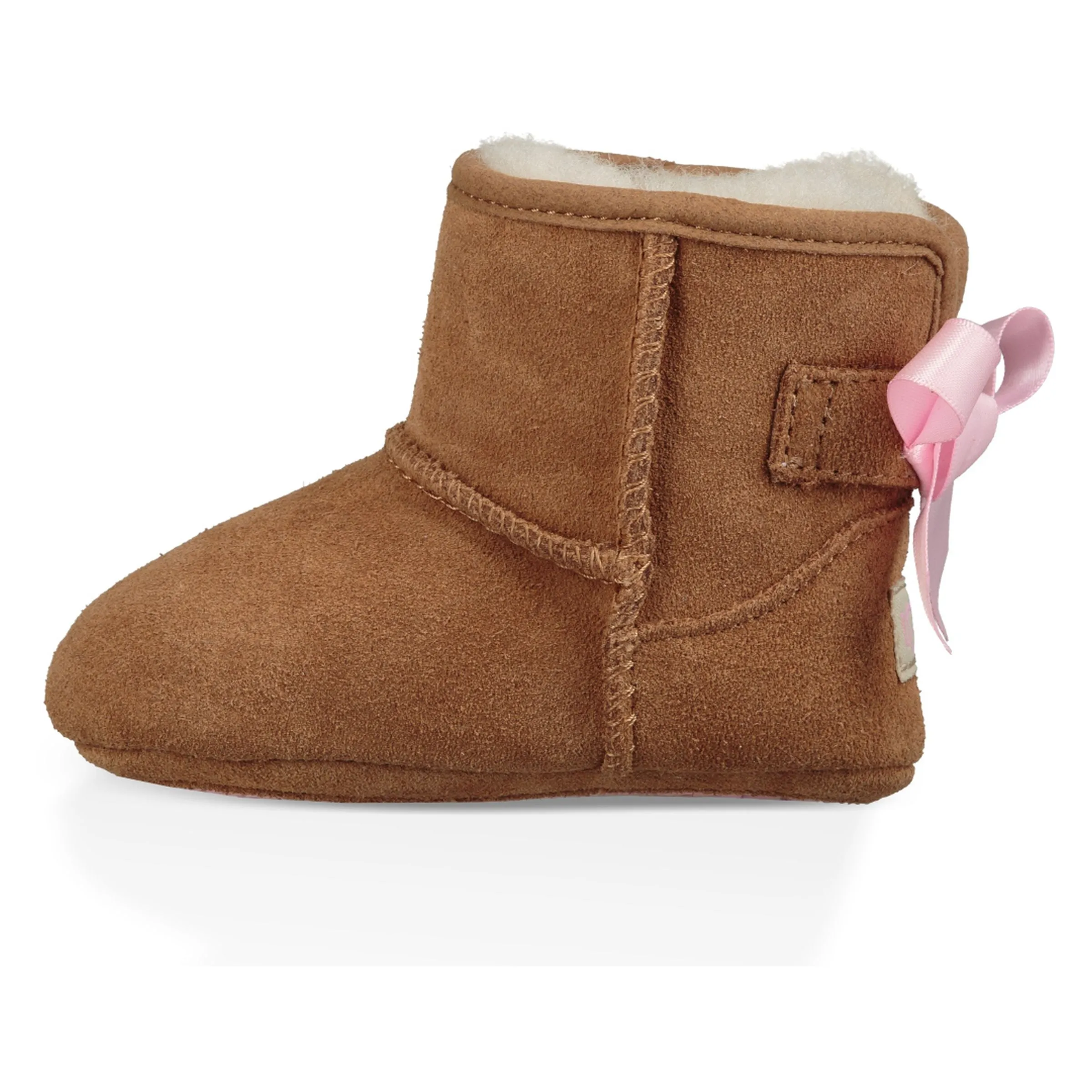 Beige Jesse Bow Booties