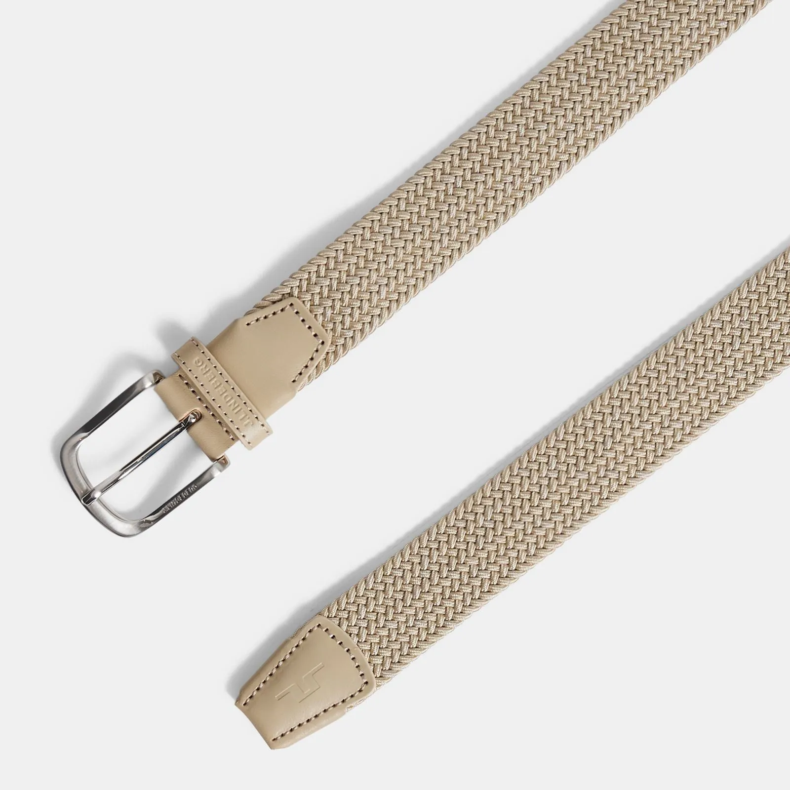 Bernhard Braided Elastic Belt Safari Beige - SS24