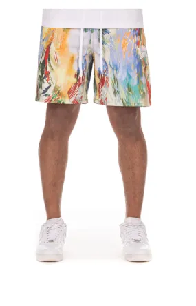 Billionaire Boys Club Shorts - BB Code - Fog Multi - 831-6101