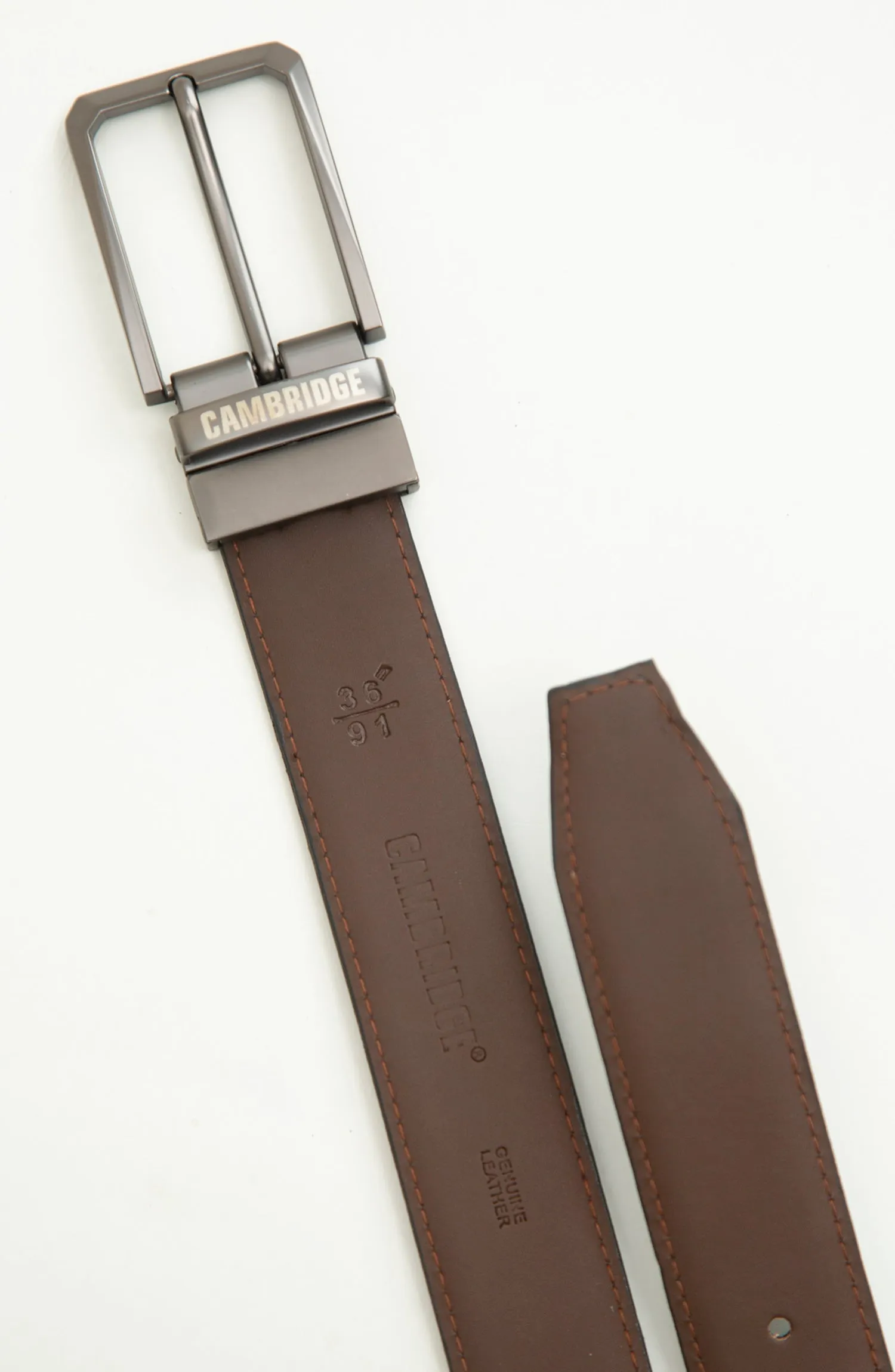 Black and Brown Reversible Belt