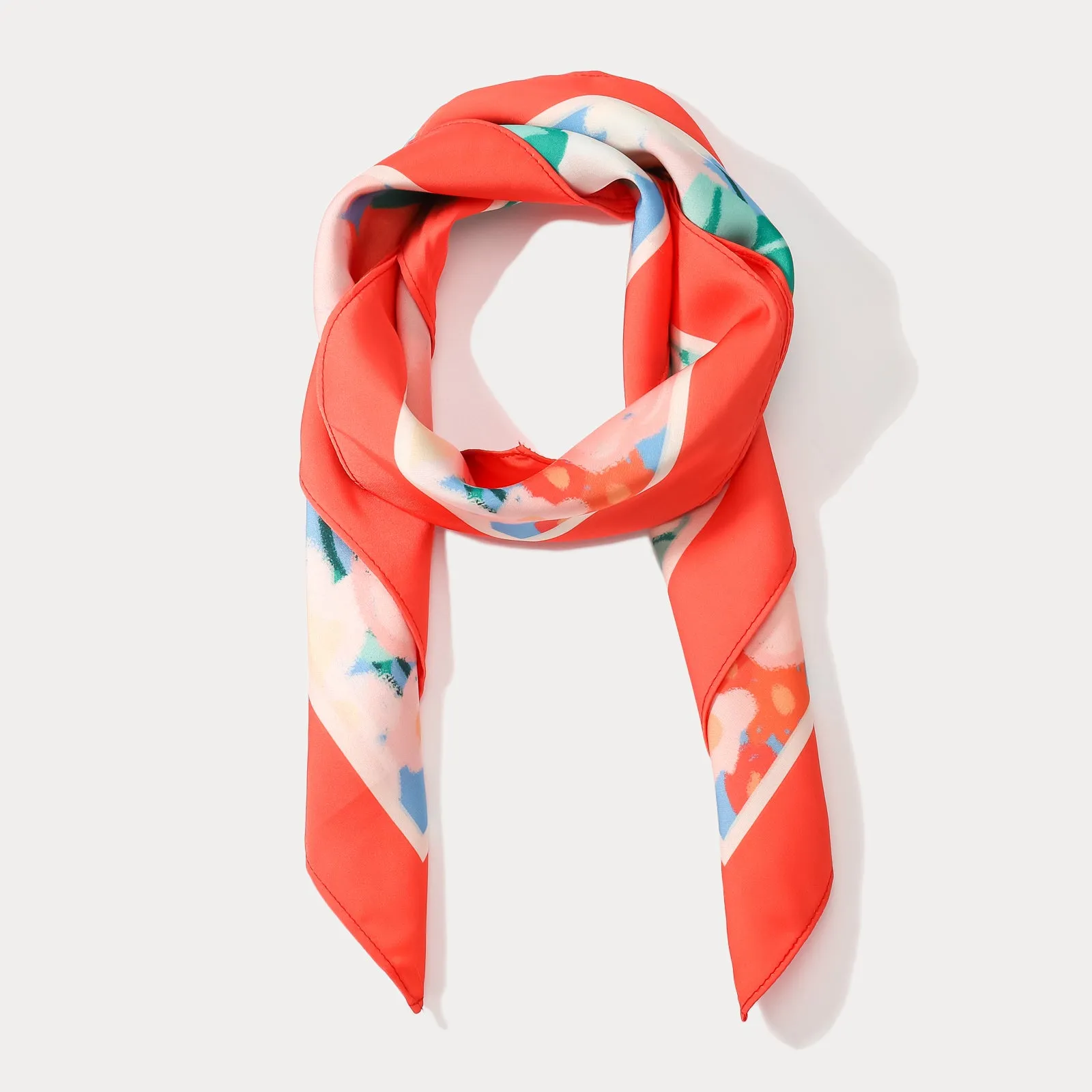 Blooming Square Scarf