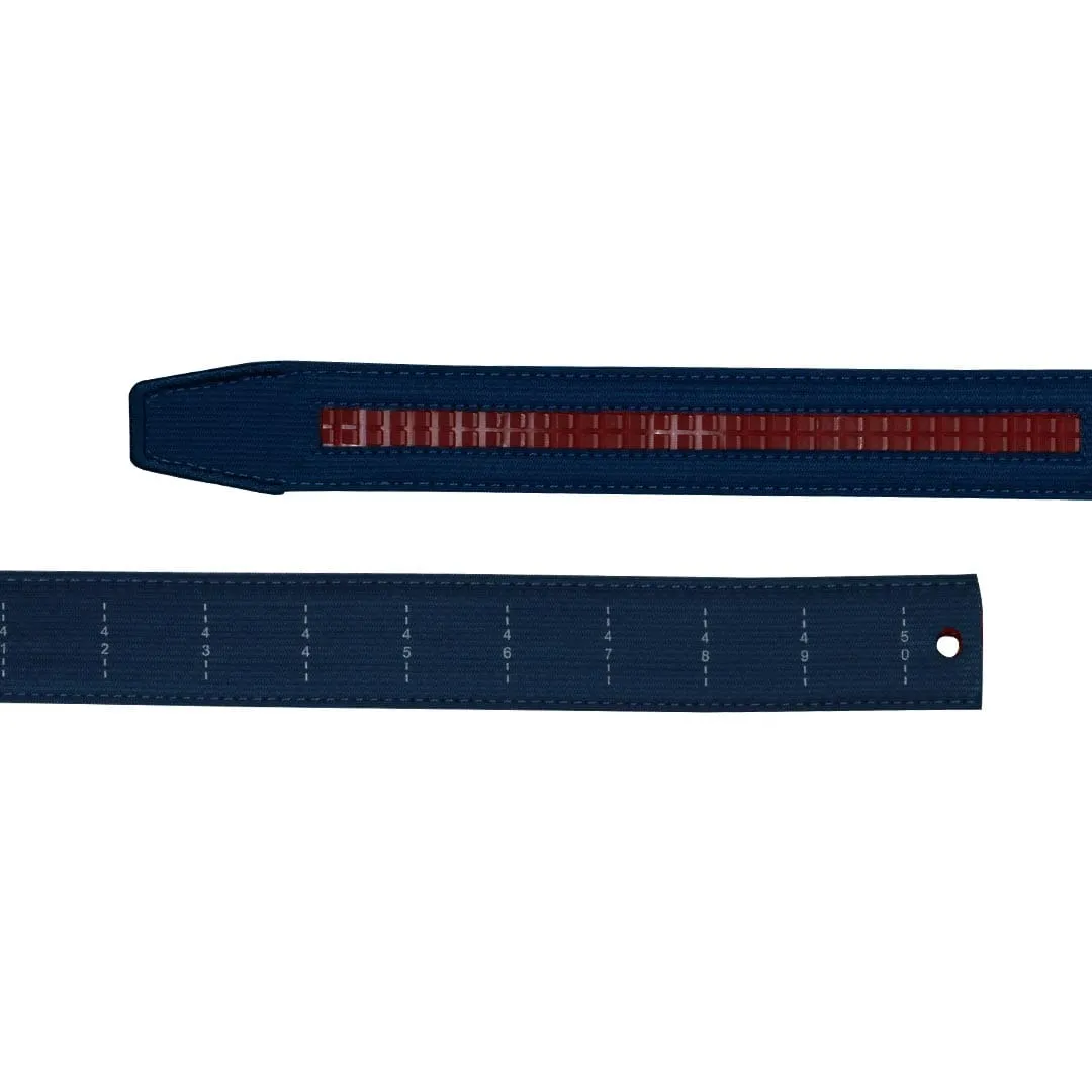 Braided Navy, 1 3/8 Strap, Golf Belt