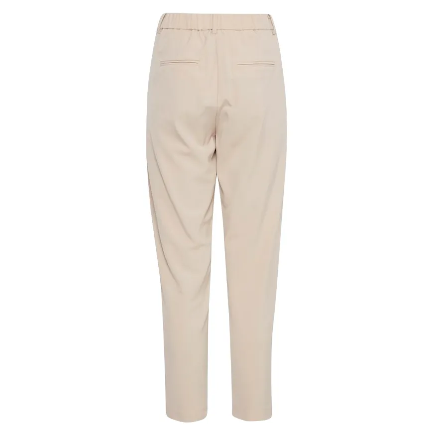 b.young Danta women's casual trousers 20803141 140708 cement