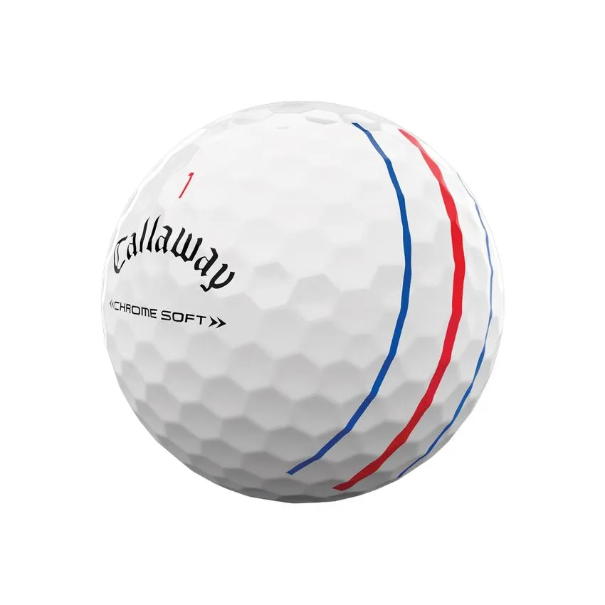 Callaway Balles Chrome Soft Triple Track (boite de 12)