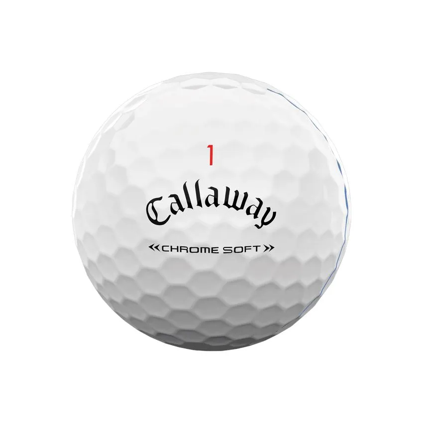 Callaway Balles Chrome Soft Triple Track (boite de 12)