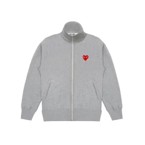 CDG PLAY MULTIHEART TRACK TOP