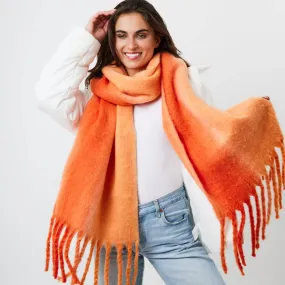 Chunky Scarf - Orange