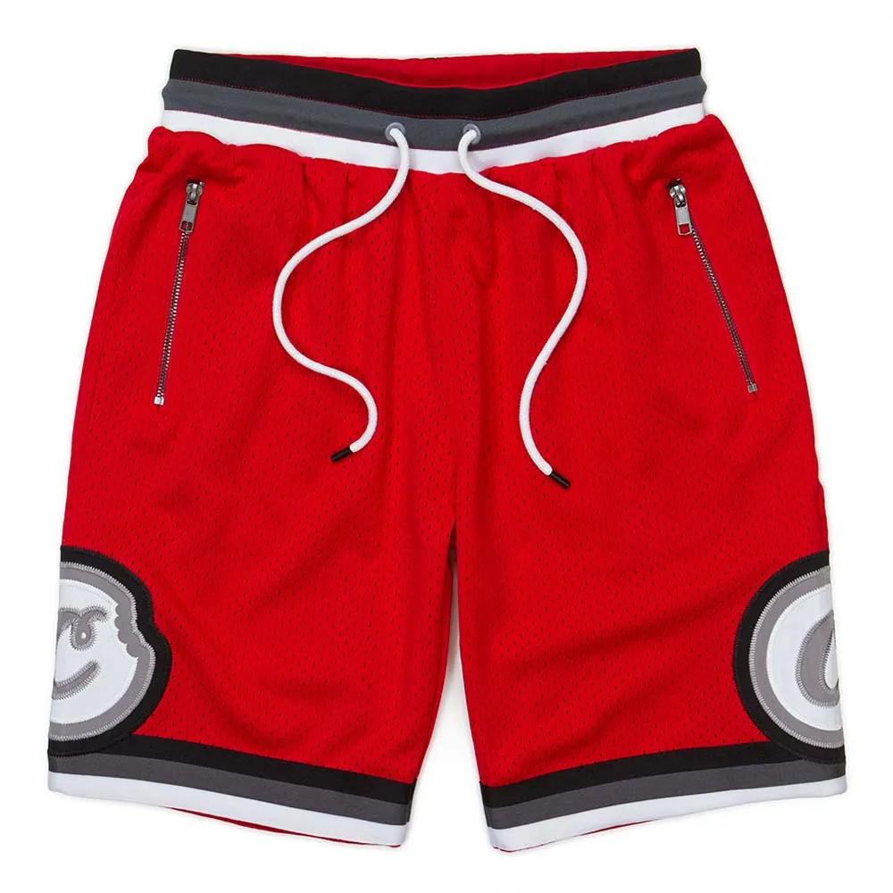 Cookies SF Men Puttin' In Work Mesh Shorts (Red)