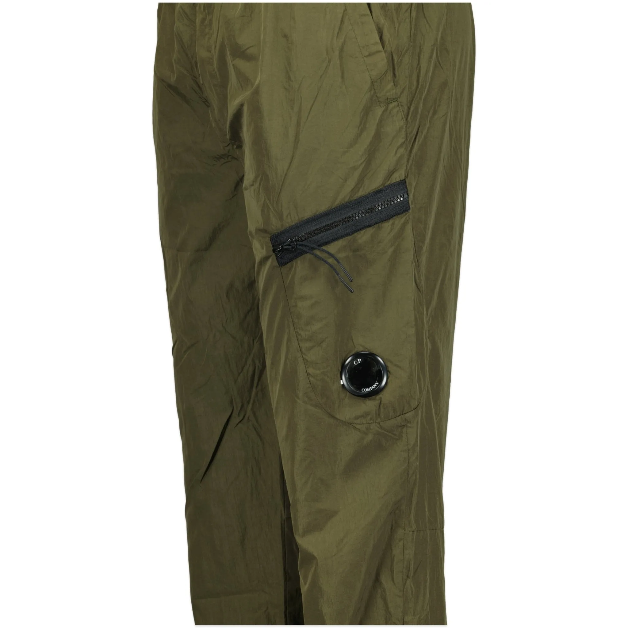 CP COMPANY Nylon Chrome Cargo Trousers Khaki