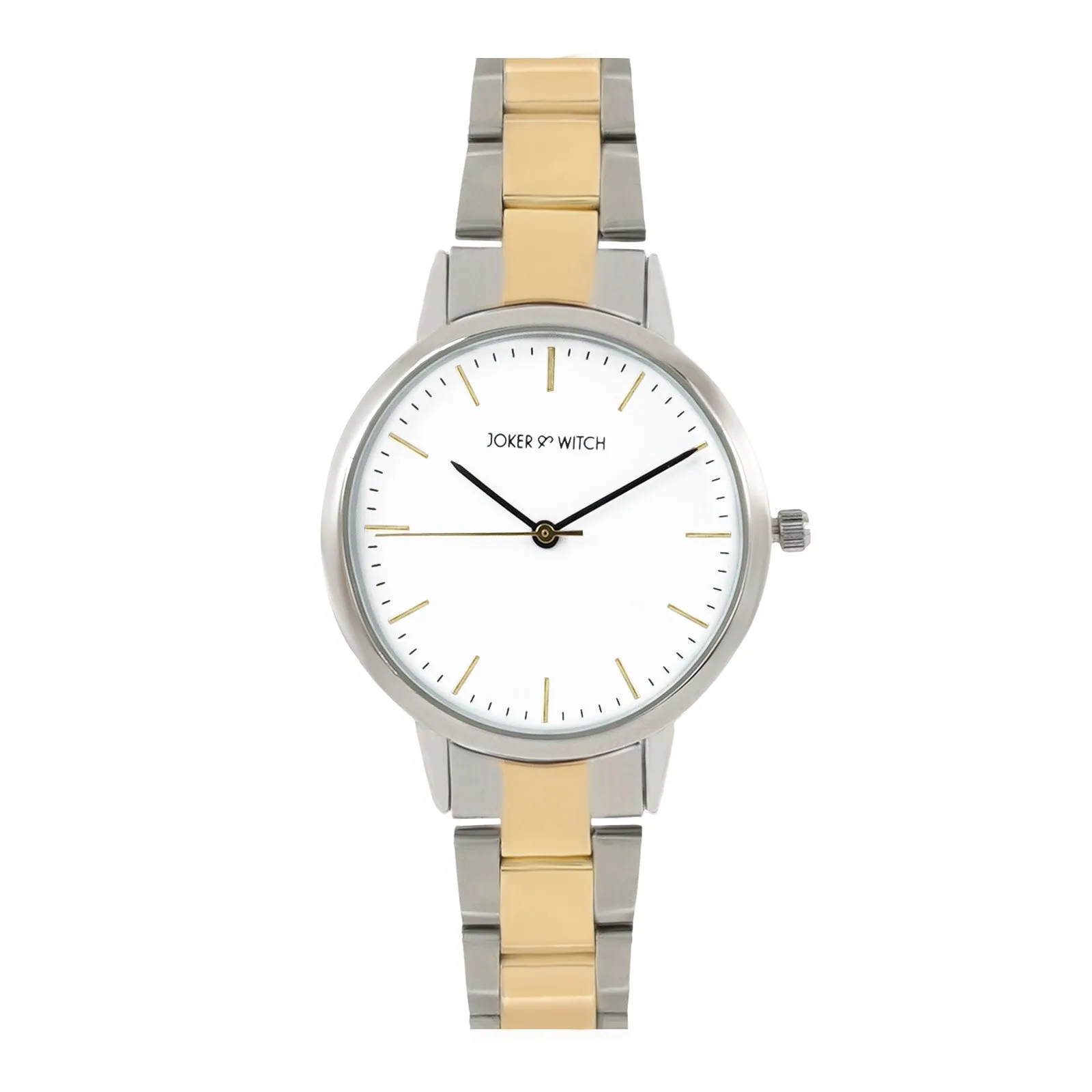 Delores Dualtone Watch Bracelet Stack