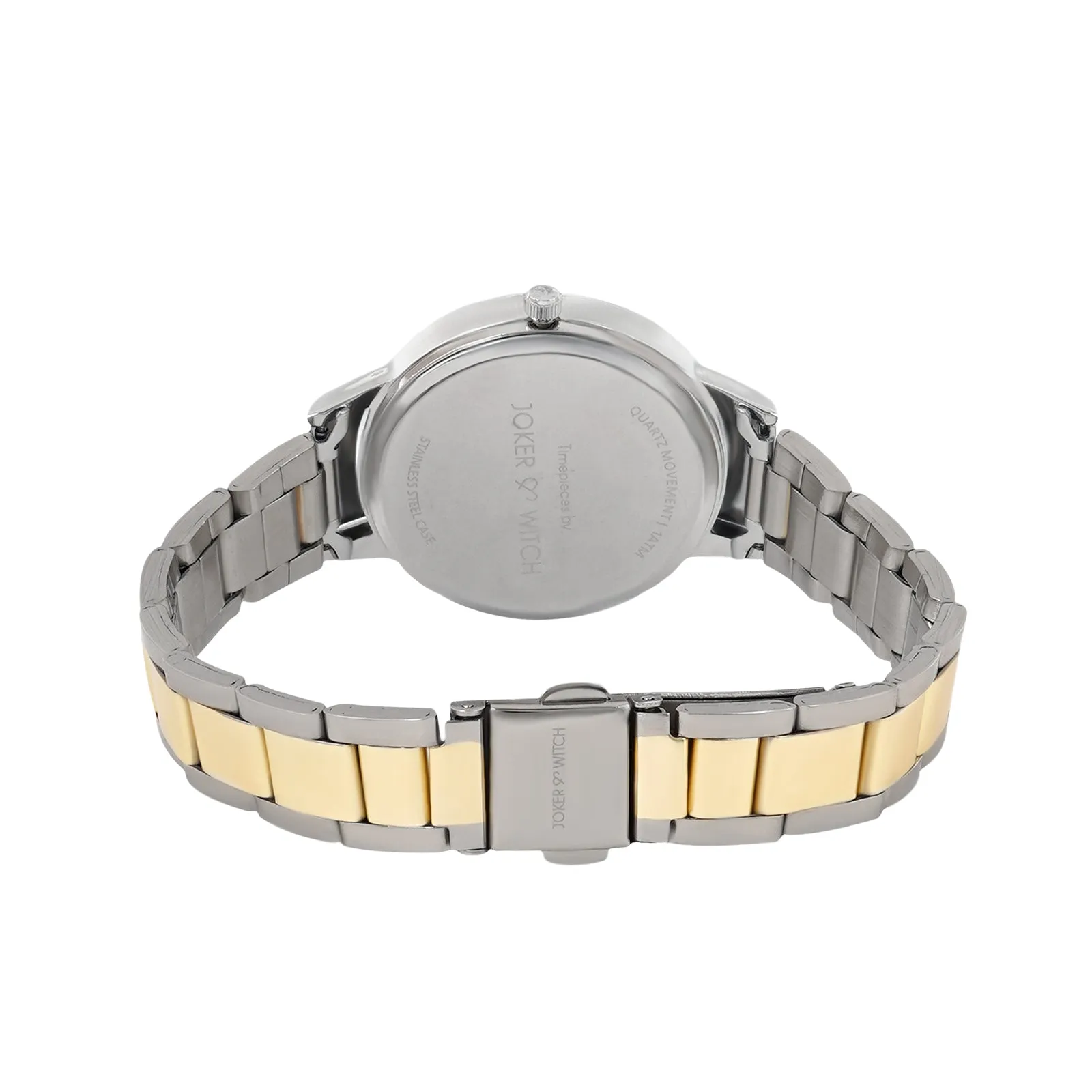 Delores Dualtone Watch Bracelet Stack