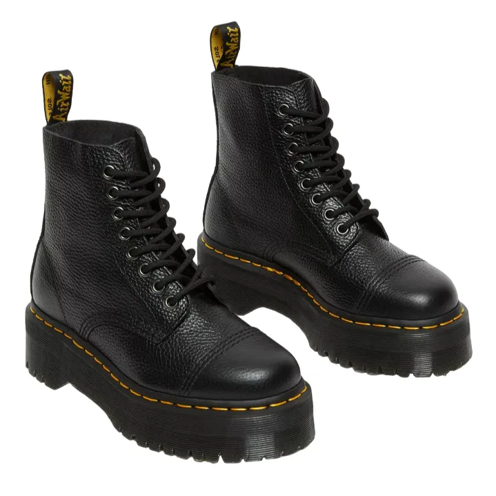 Dr. Martens Amphibious Platform Sinclair 22564001 Milled black nappa