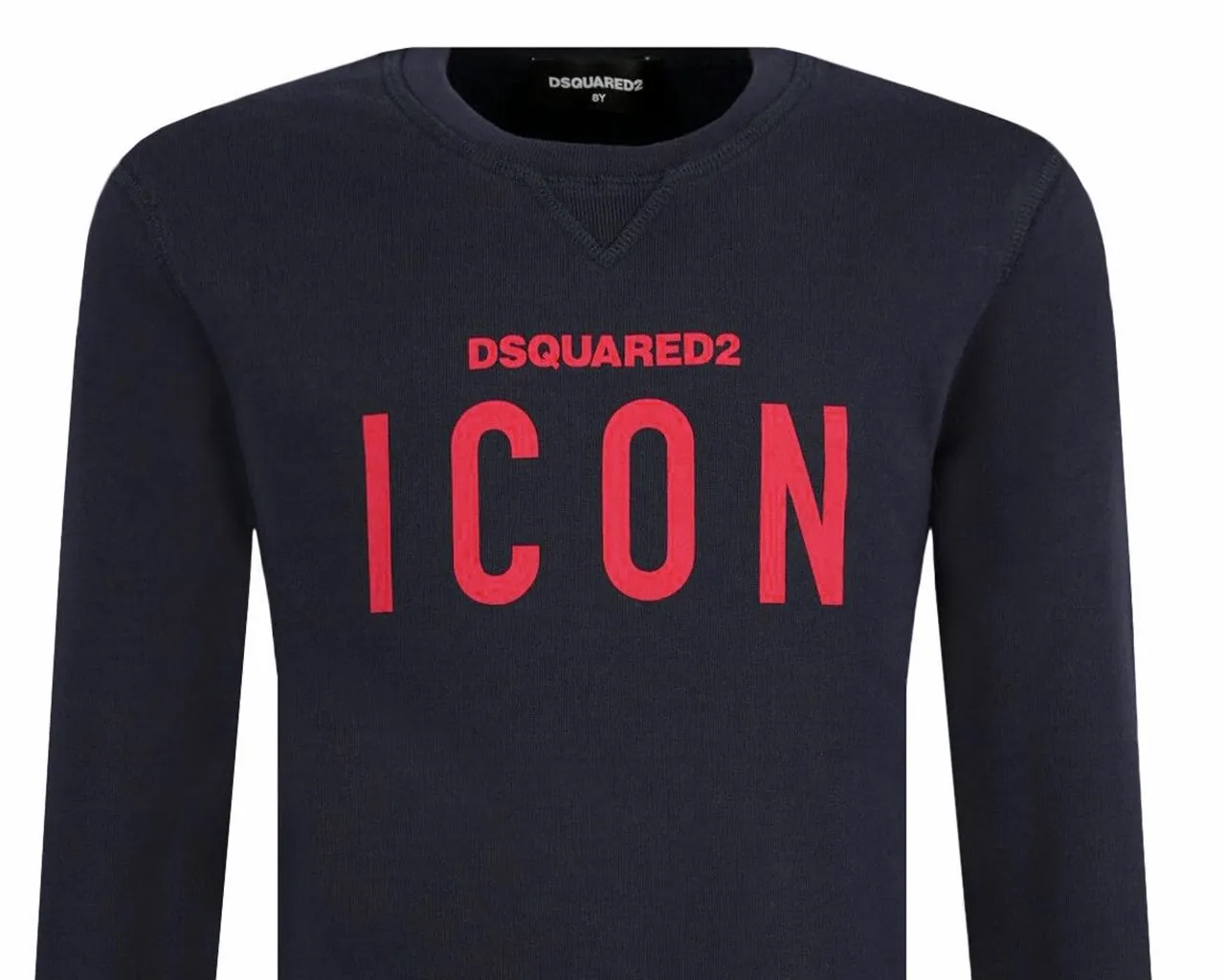 Dsquared2 Junior's D2S248U Icon Crew Neck Sweatshirt Blue