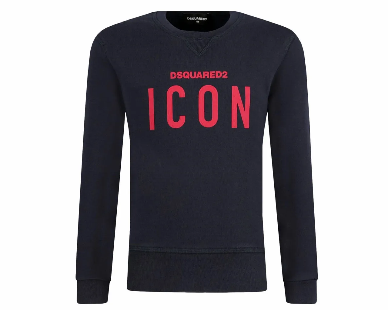 Dsquared2 Junior's D2S248U Icon Crew Neck Sweatshirt Blue