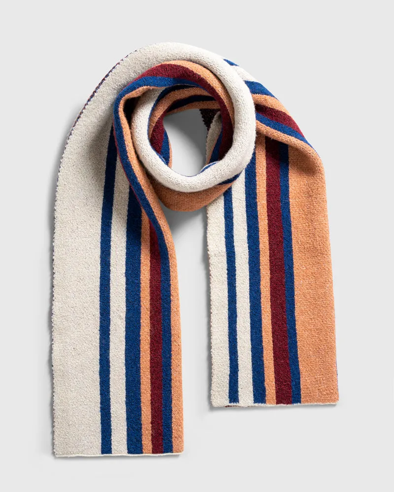 EcoKnit Stripe Scarf