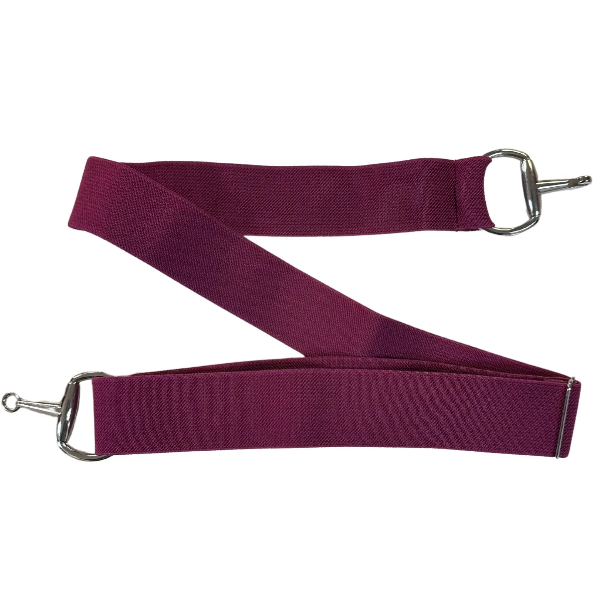 Elastic Snaffle Bit Belt in Mulberry - Adjustable