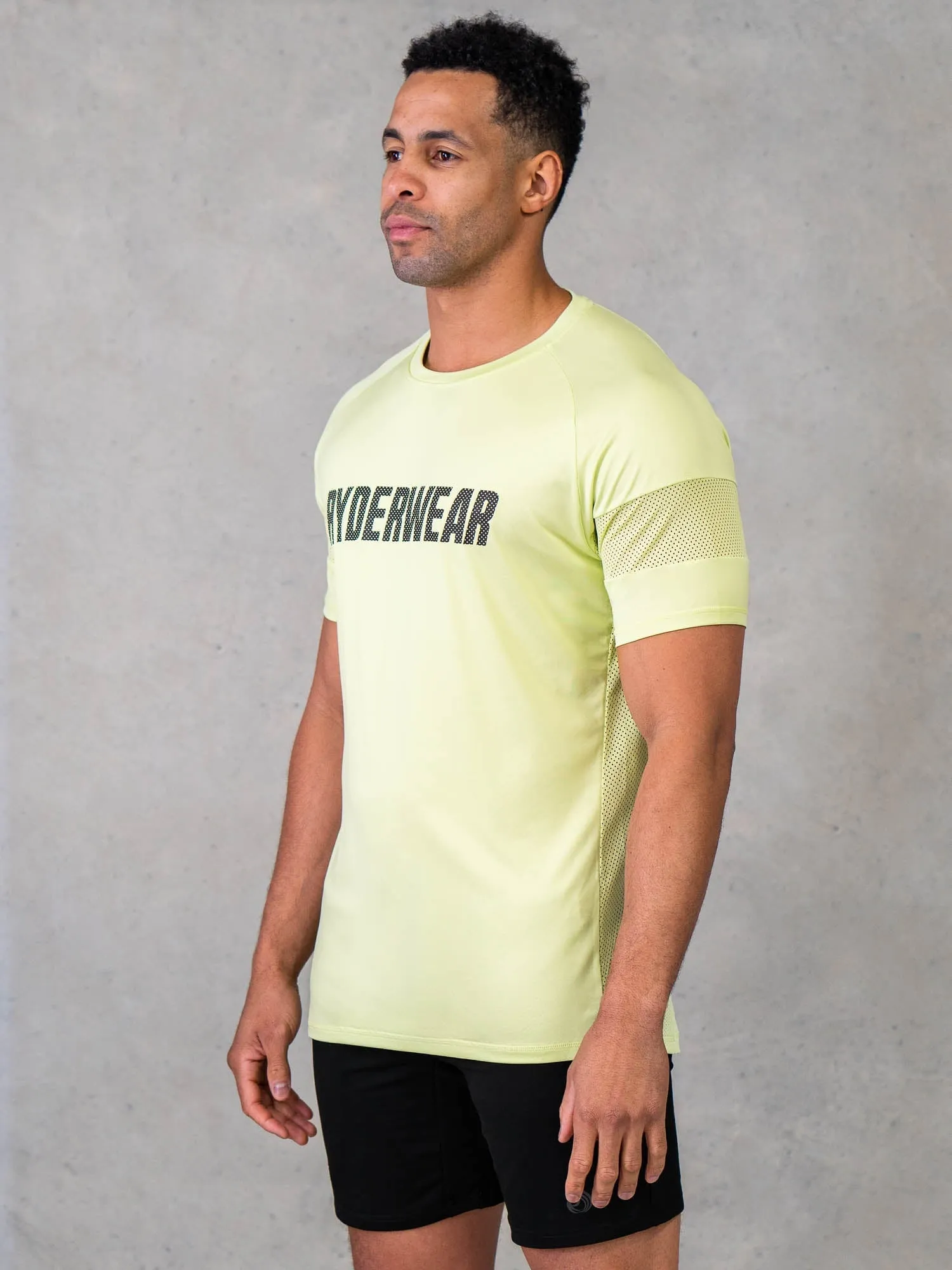 Flex Mesh T-Shirt - Lime