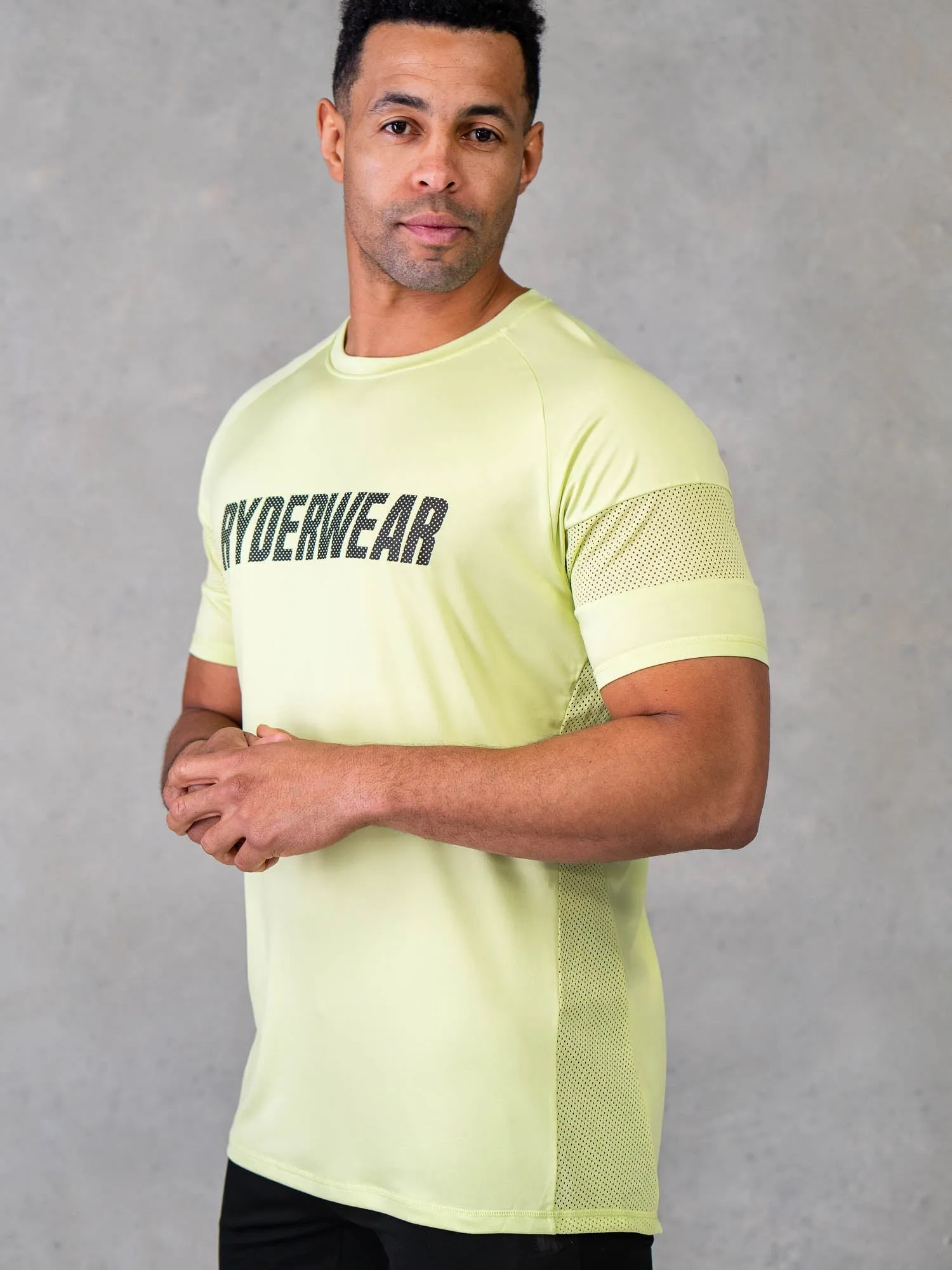 Flex Mesh T-Shirt - Lime