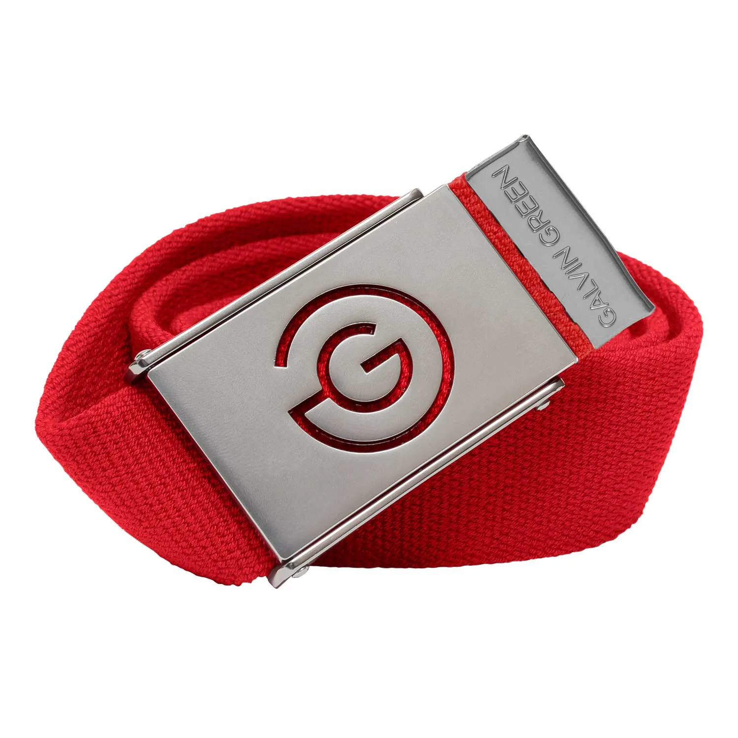 Galvin Green Warren Adjustable Belt - Red