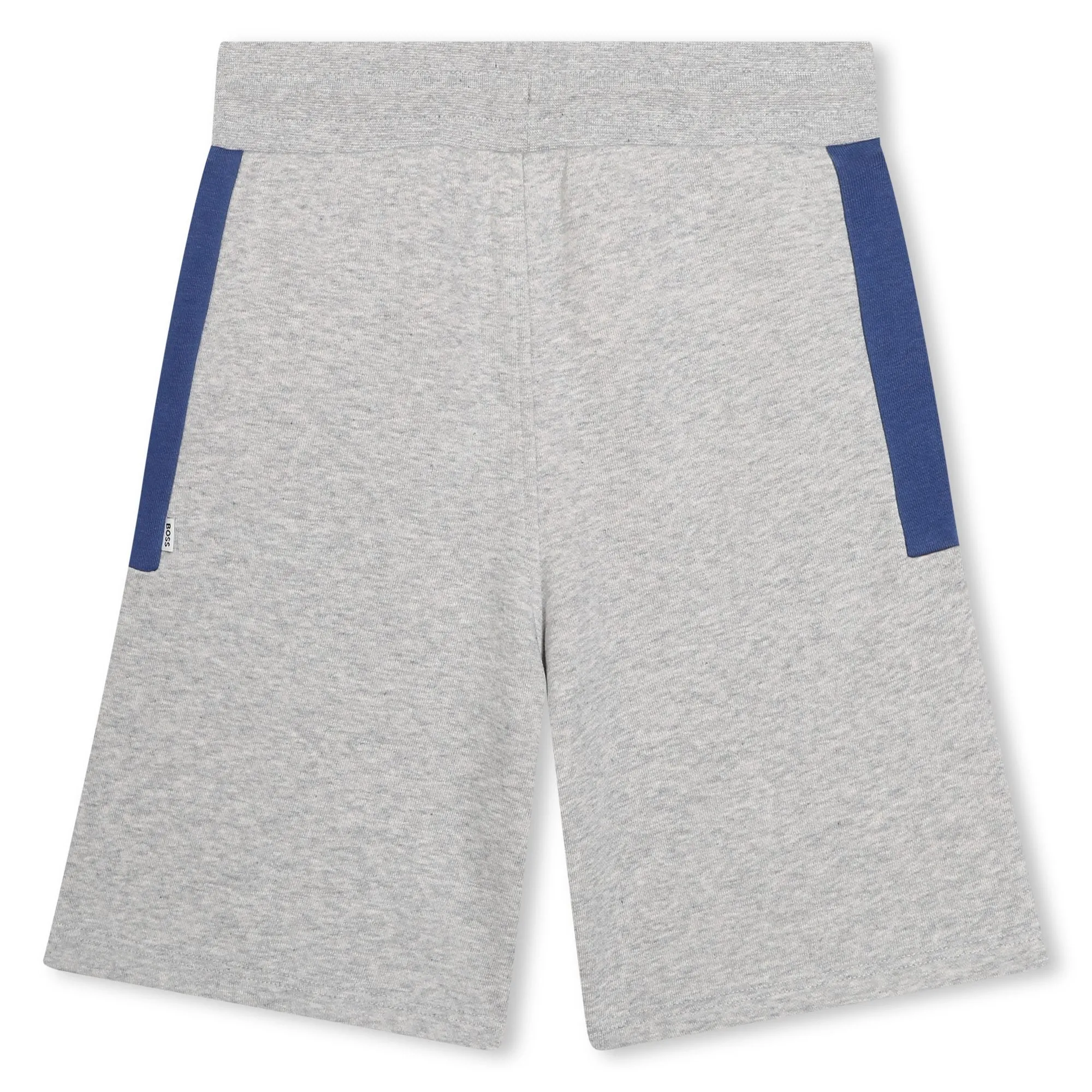 Hugo Boss Boys Grey Fleece Bermuda Shorts_ J50684-A32