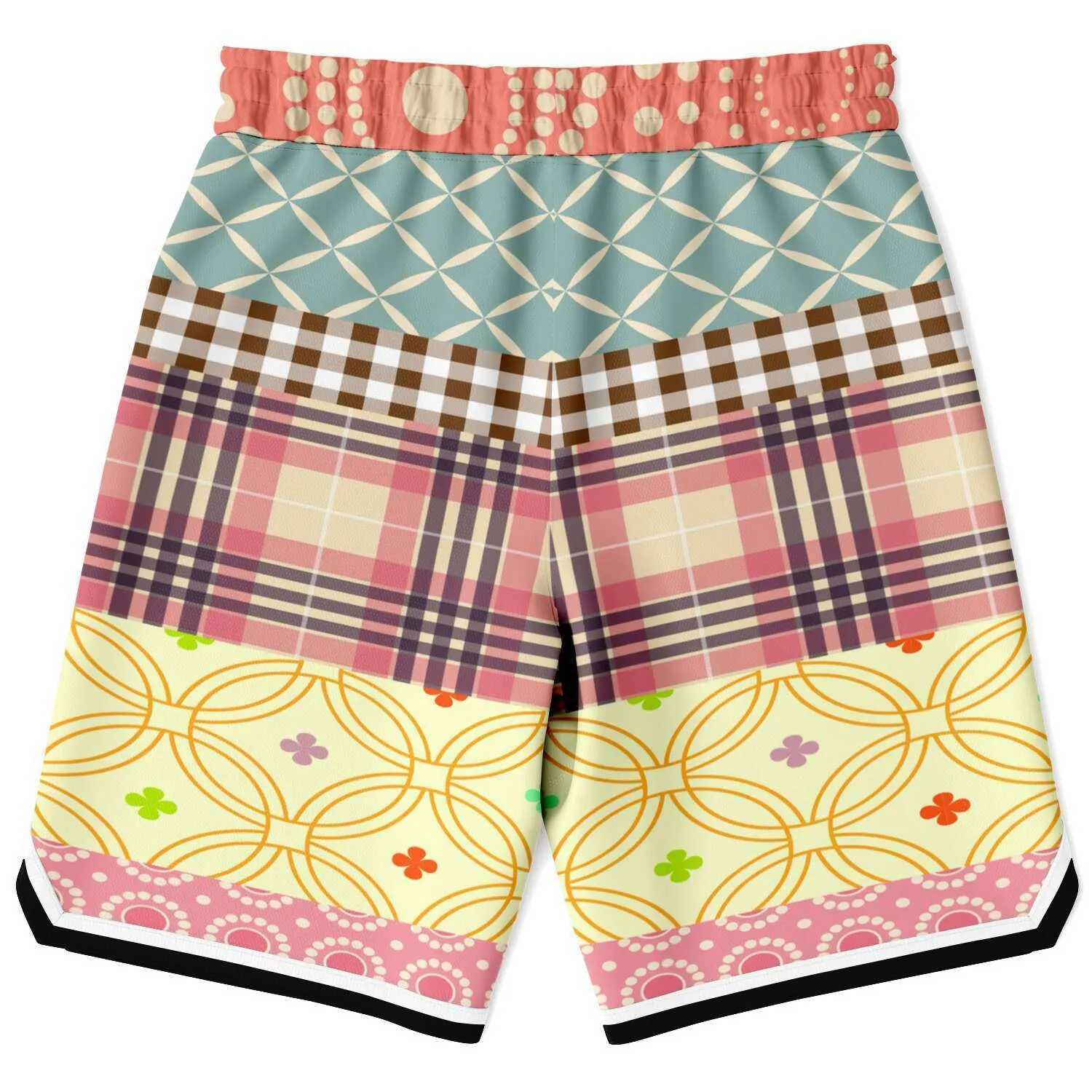 Kaleidoscope Unisex Basketball Shorts