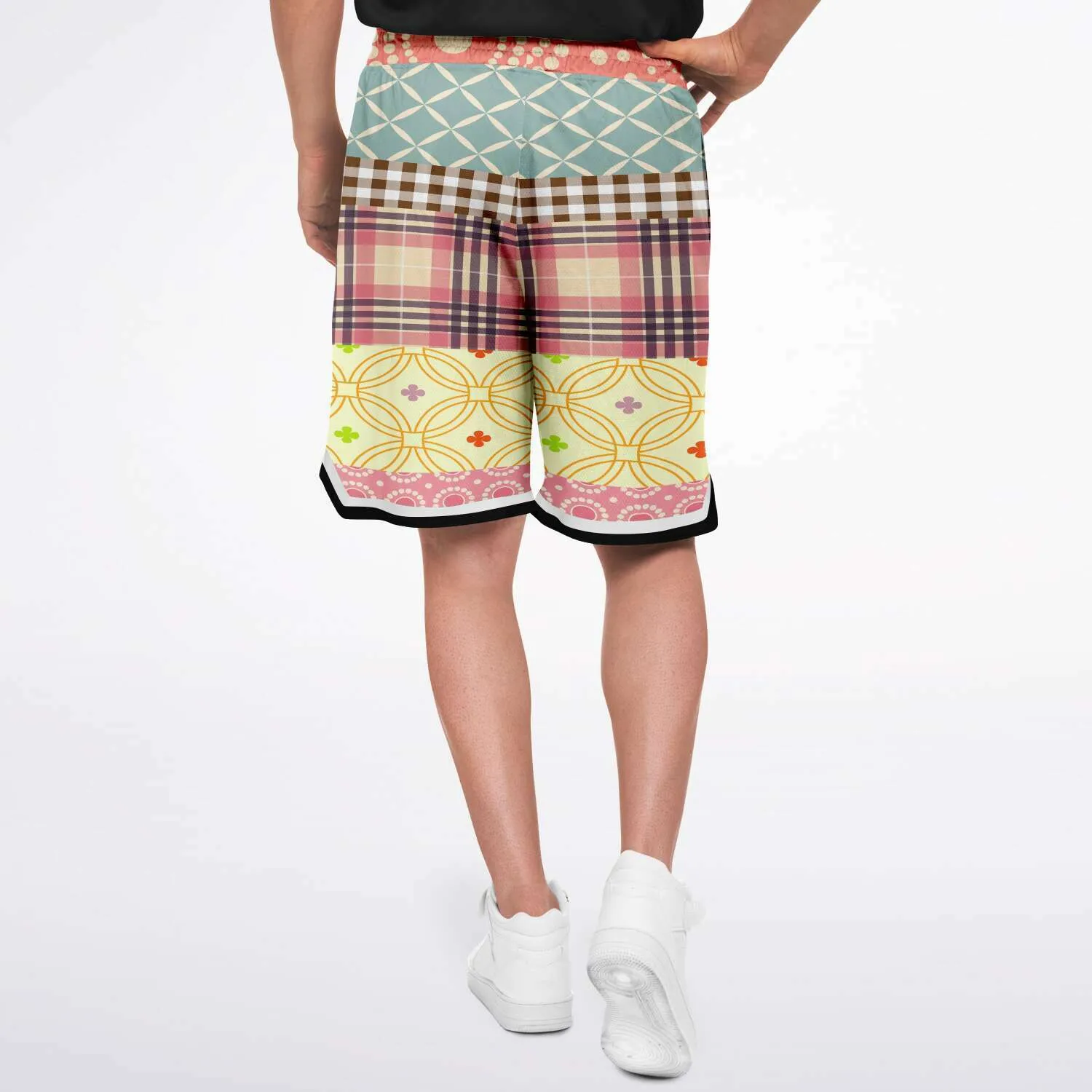 Kaleidoscope Unisex Basketball Shorts