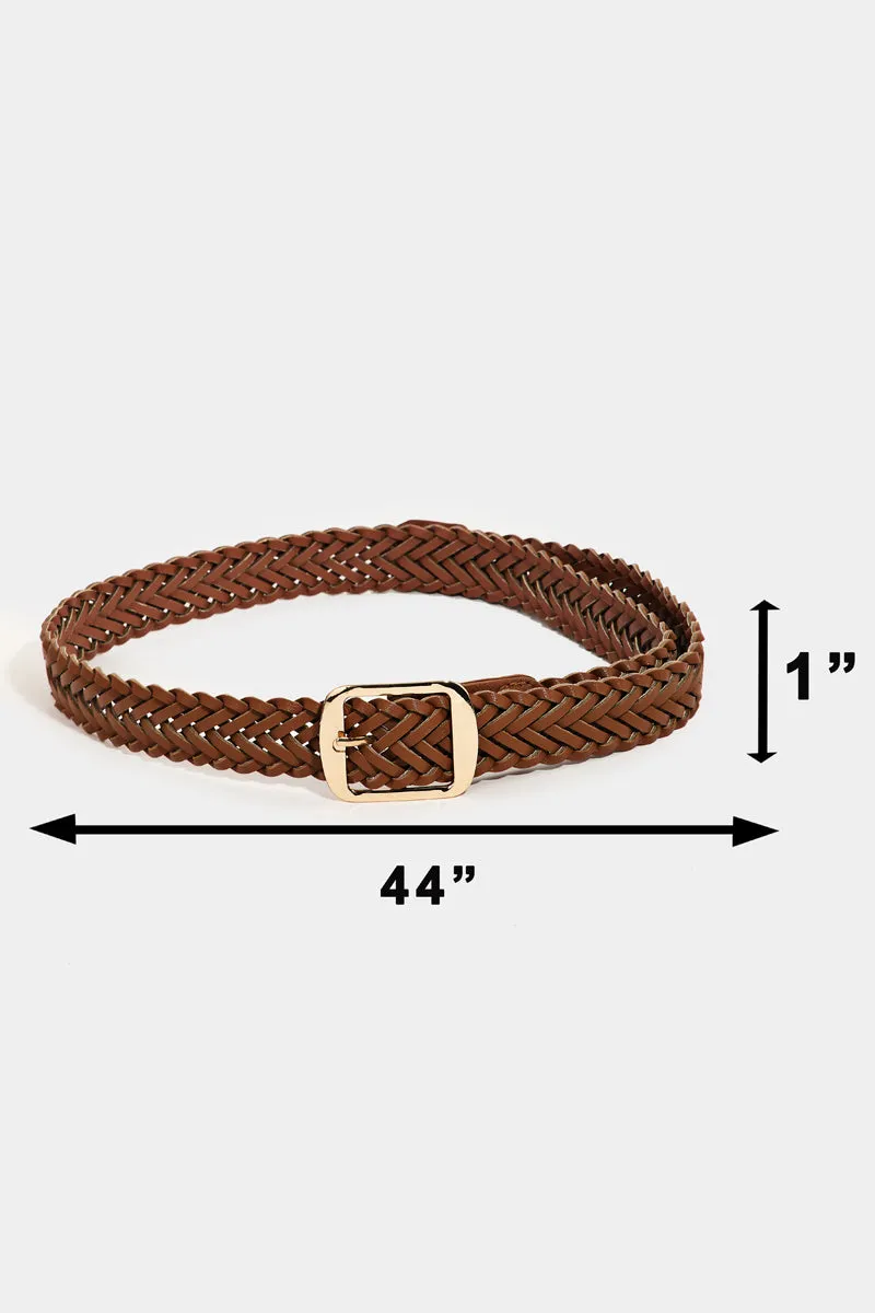 Karsyn Braided Belt, Black