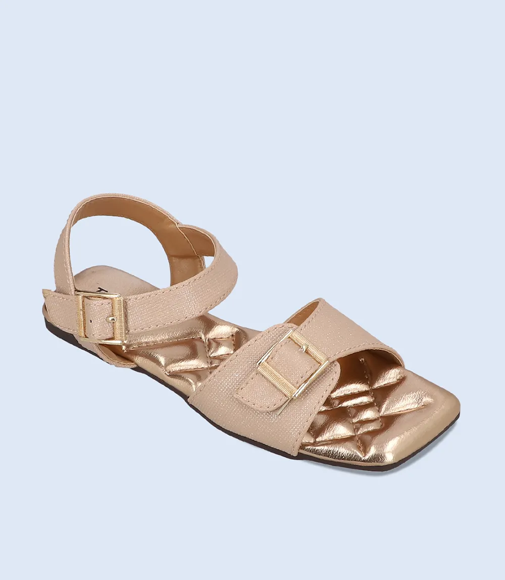 KG0028-CHAMPAGNE-Girls Casual Sandal