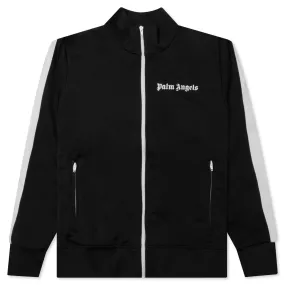 Kids Track Jacket - Black/White