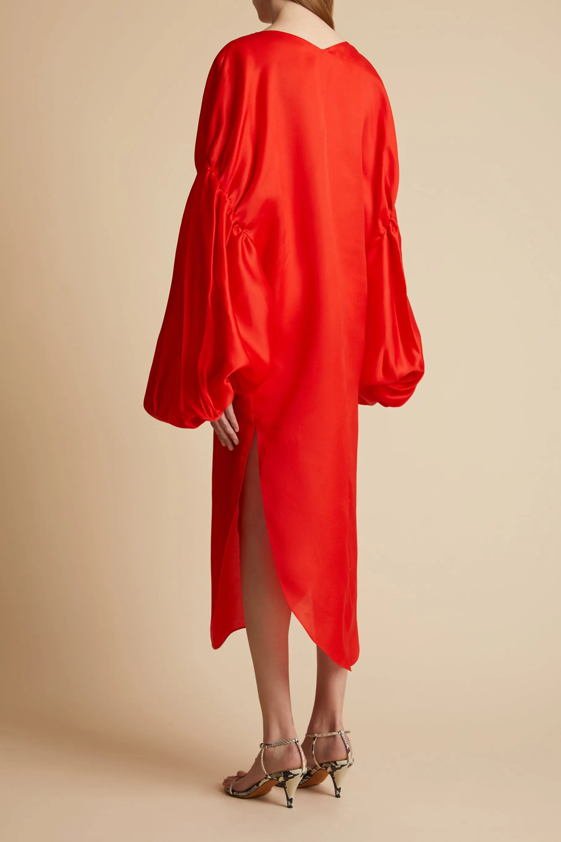 Kleid Zelma in Fire Red