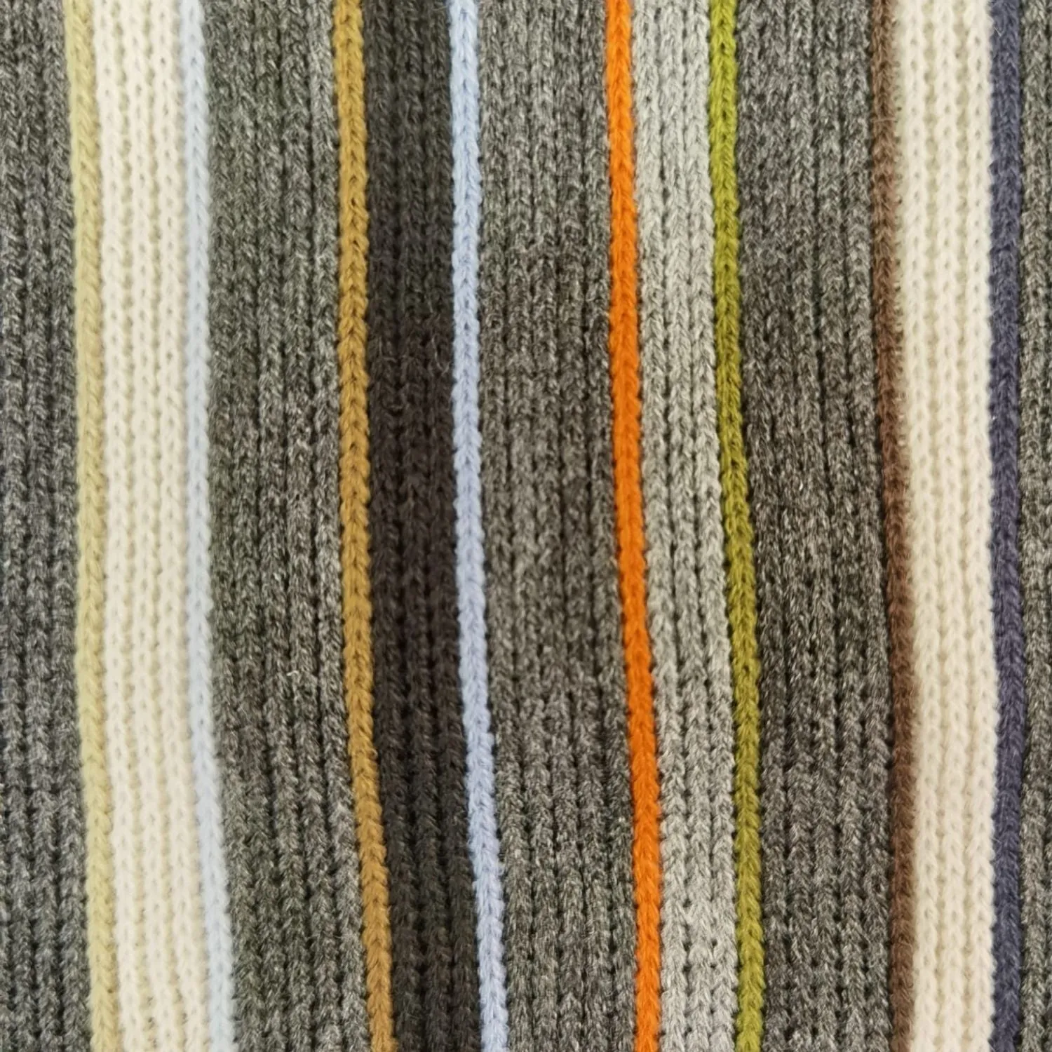 Knitted Scarf - Raschel Stripe