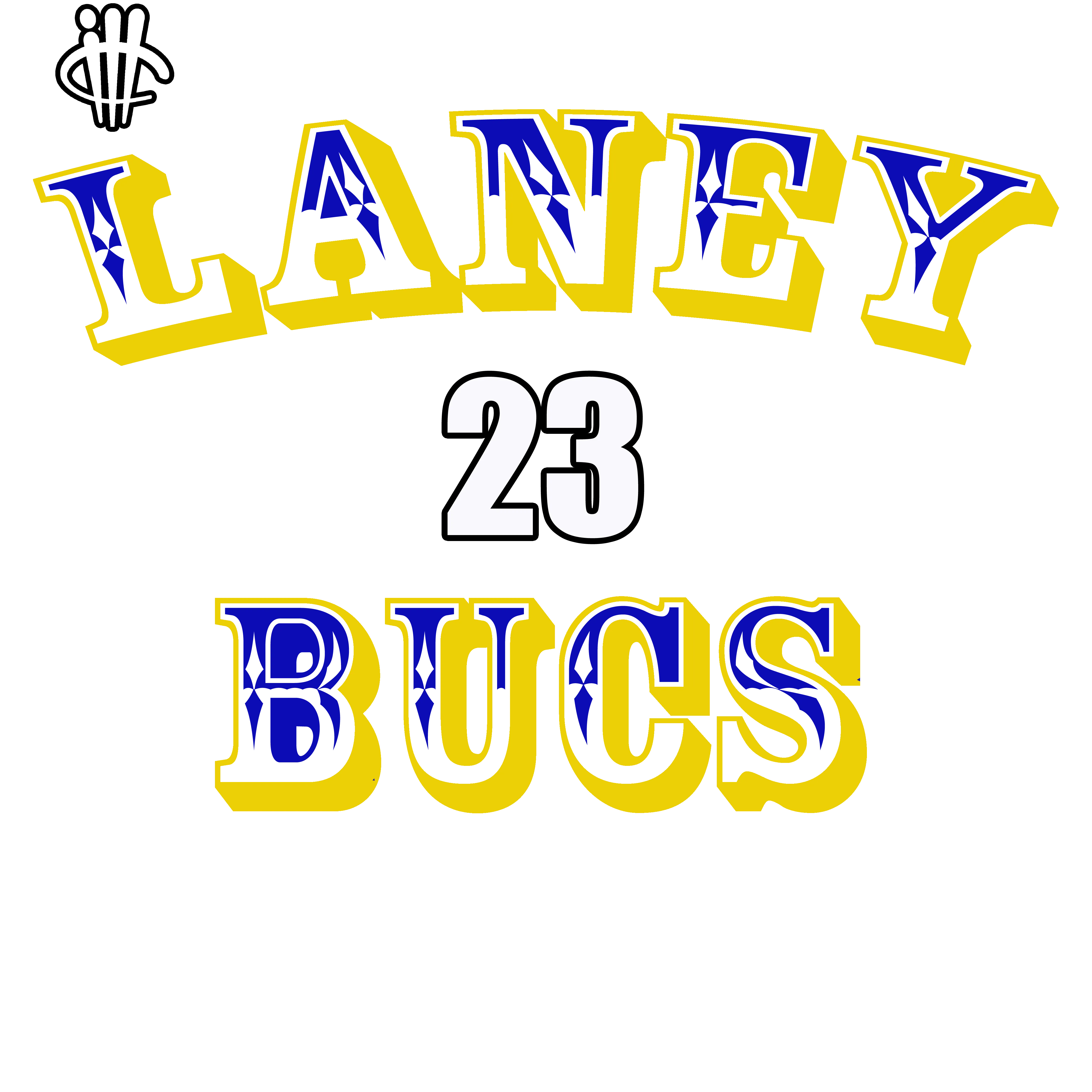 Laney Bucs Laney Jordan 14 Black T Shirt