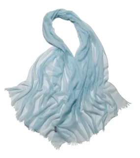 Lauren Cashmere Wrap Powder Blue