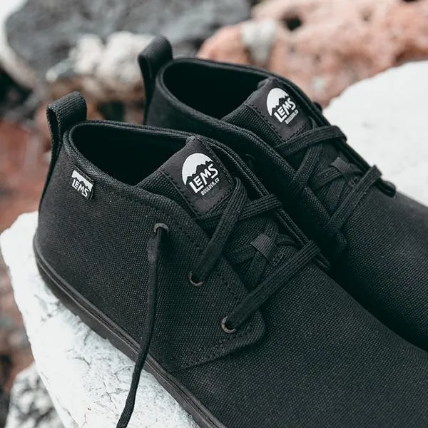 Lems - Chukka Canvas - Blackout (Unisex)