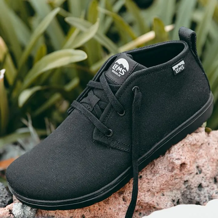 Lems - Chukka Canvas - Blackout (Unisex)