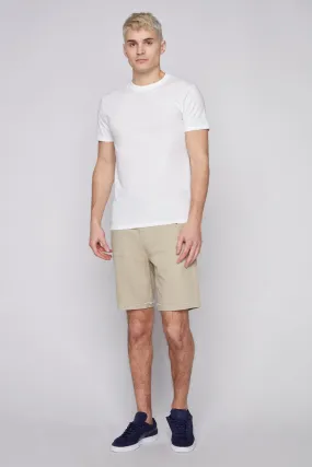 LENNON - Mens Rolled Up Shorts - Tan