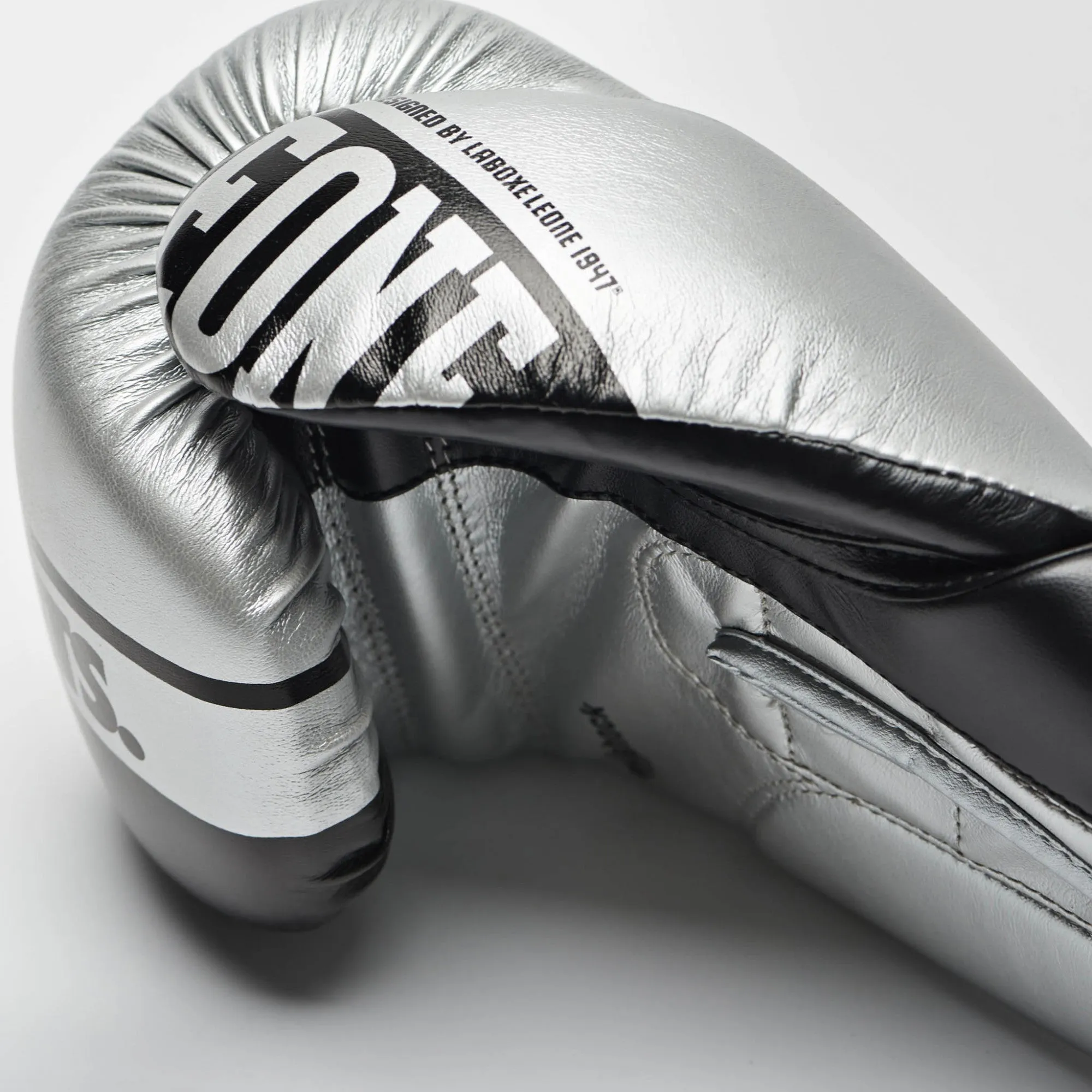 Leone Boxing Glove Nexplosion GN322 silver