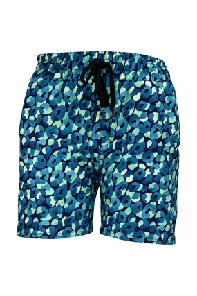 Leopard Lagoon Jogger Shorts