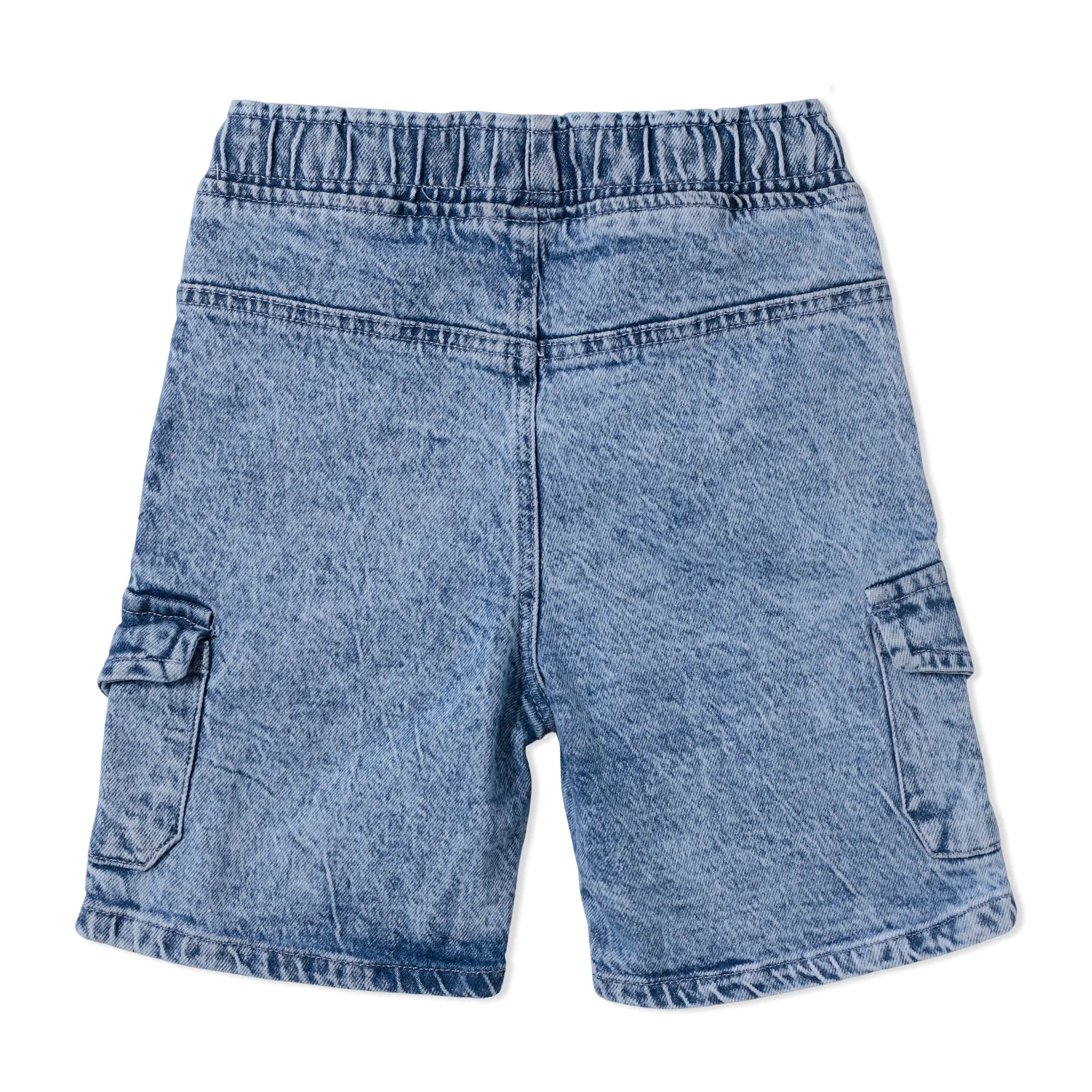 Light Wash Denim Shorts