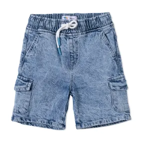 Light Wash Denim Shorts