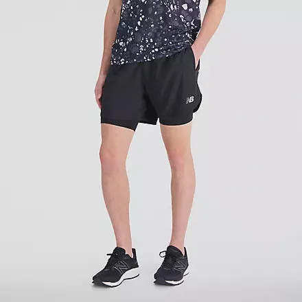 Men's Accelerate Pacer 5 Shorts 2-IN-1