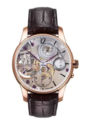 Moritz Grossmann Backpage Transparent Rose Gold | LE8