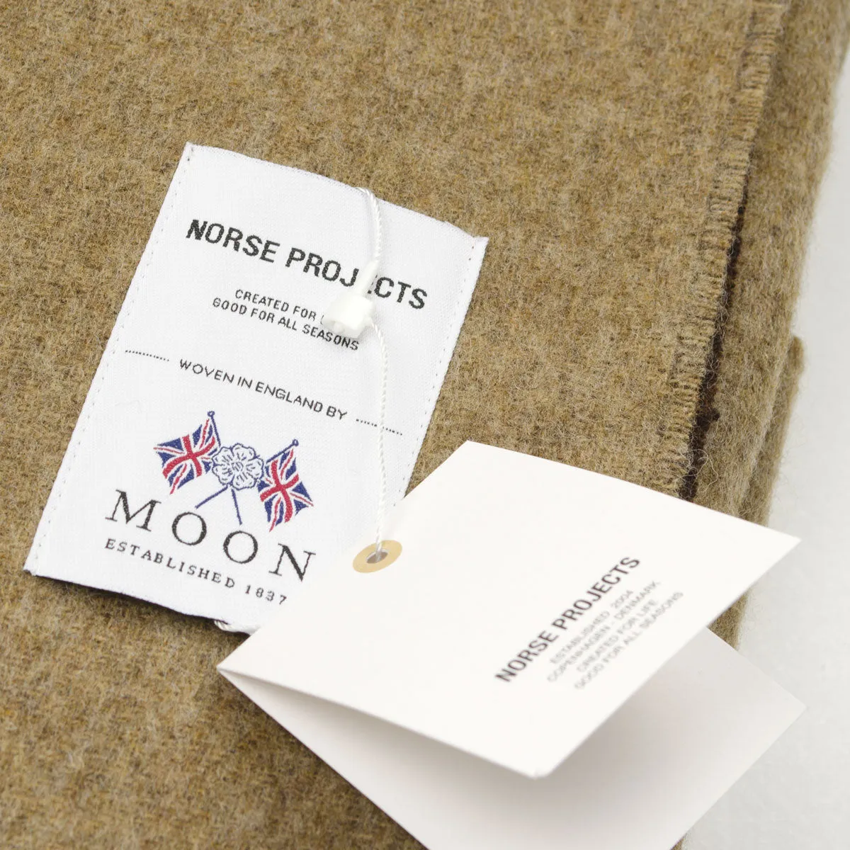 Norse Projects - Moon Double Face Scarf - Camel