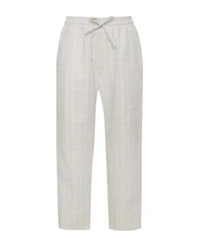 PAADE MODE RETURN TO NATURE Cotton Trousers Baltic